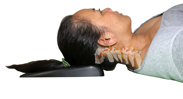 spine aligner position back xray